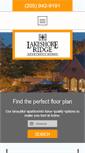 Mobile Screenshot of lakeshoreridgeapts.com